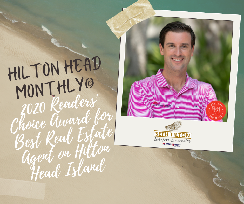 Hilton Head Monthly 2020 Readers' Choice Award for Best Real Estate